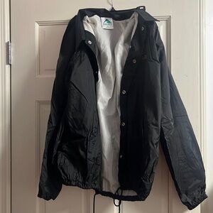 Augusta black wind breaker